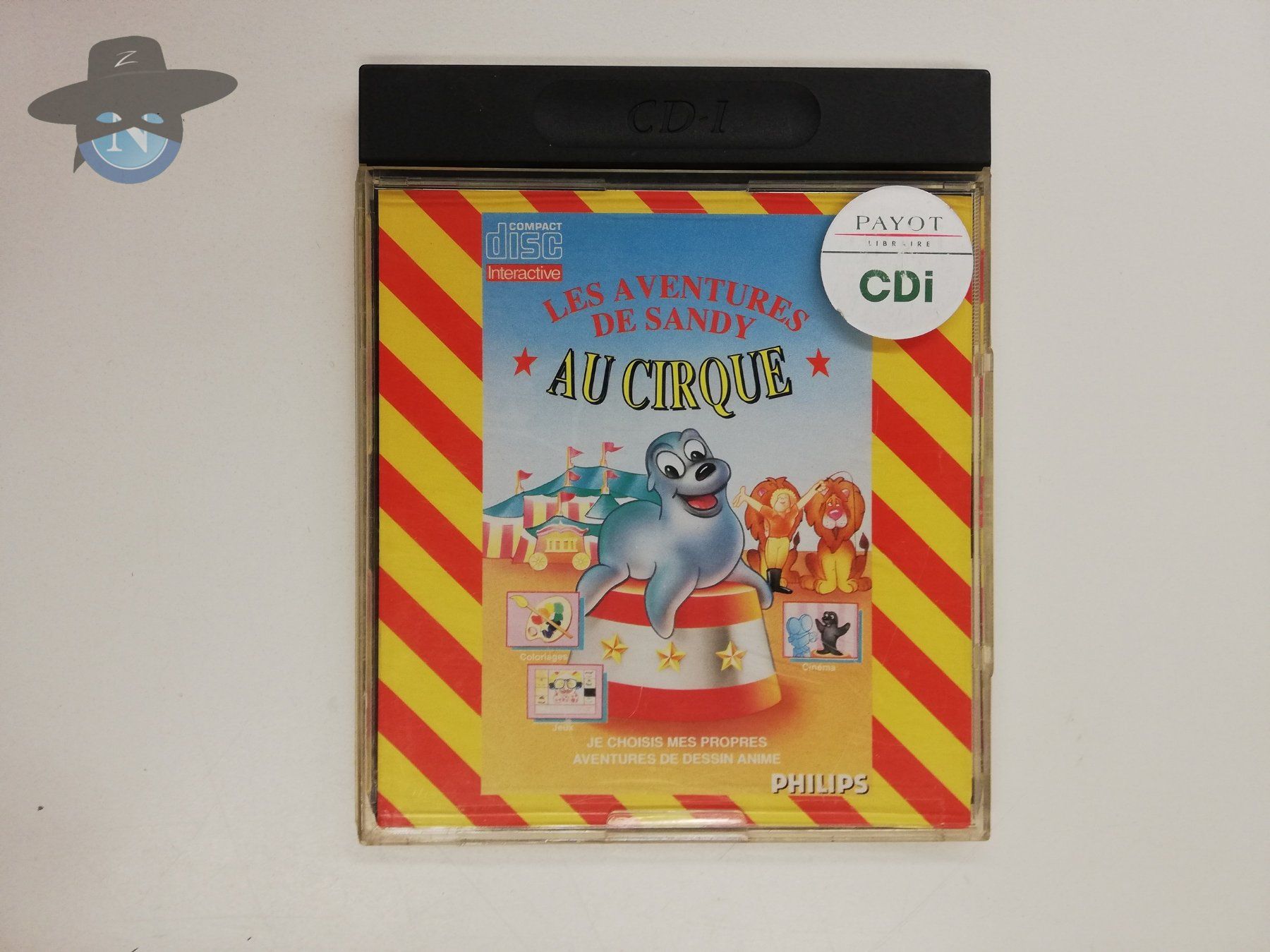 Giochi: Les aventures des Sandy au cirque / Philips CDI CD-i – Usato da St. Gallen venduto da zorro_dc