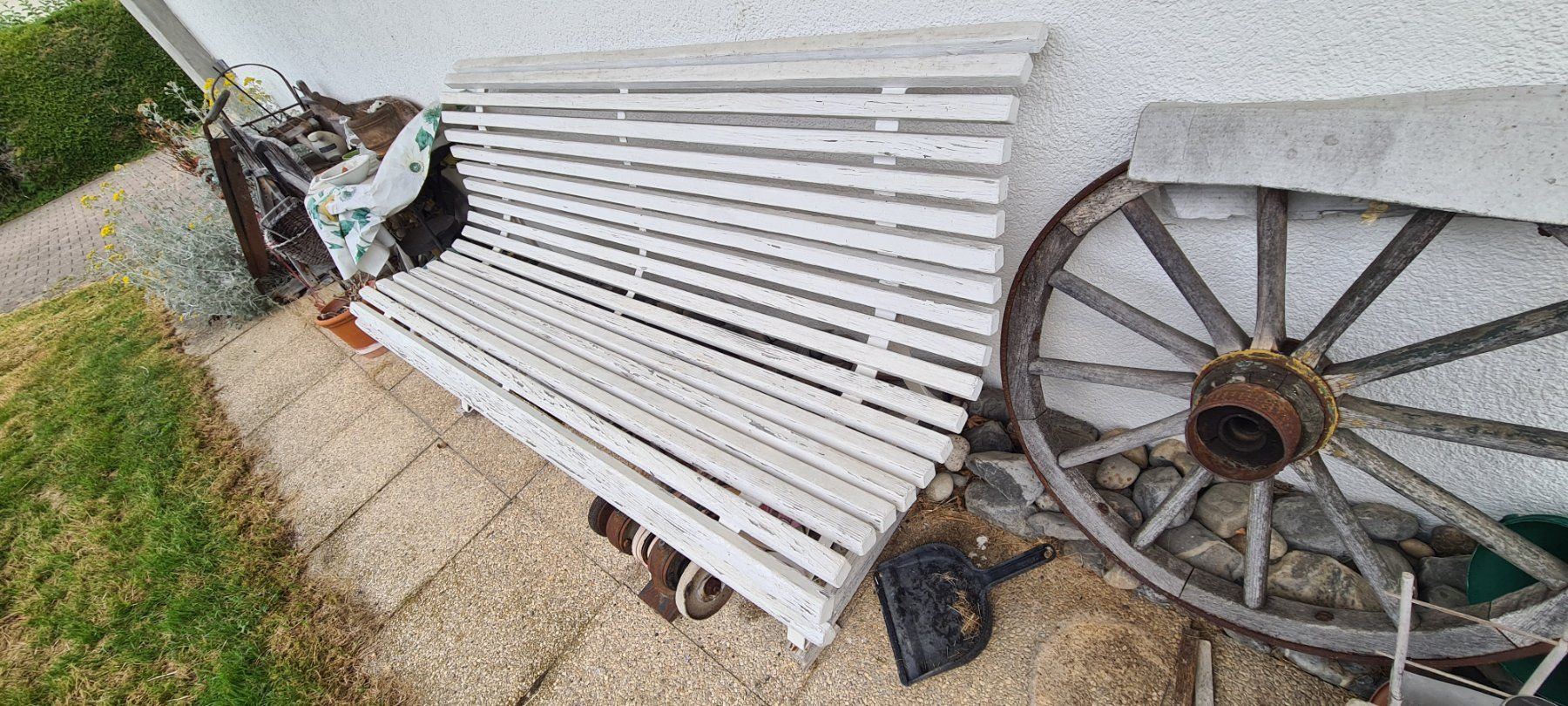 Bancs: Sitzbank aus Holz – D'occasion à Wattwil par sconizzo 1