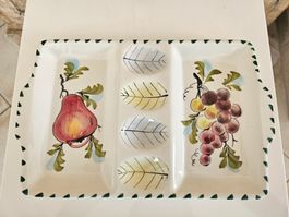 ❤️ Handbemalte Schale Mid-Century 1950 ❤️ Vintage
