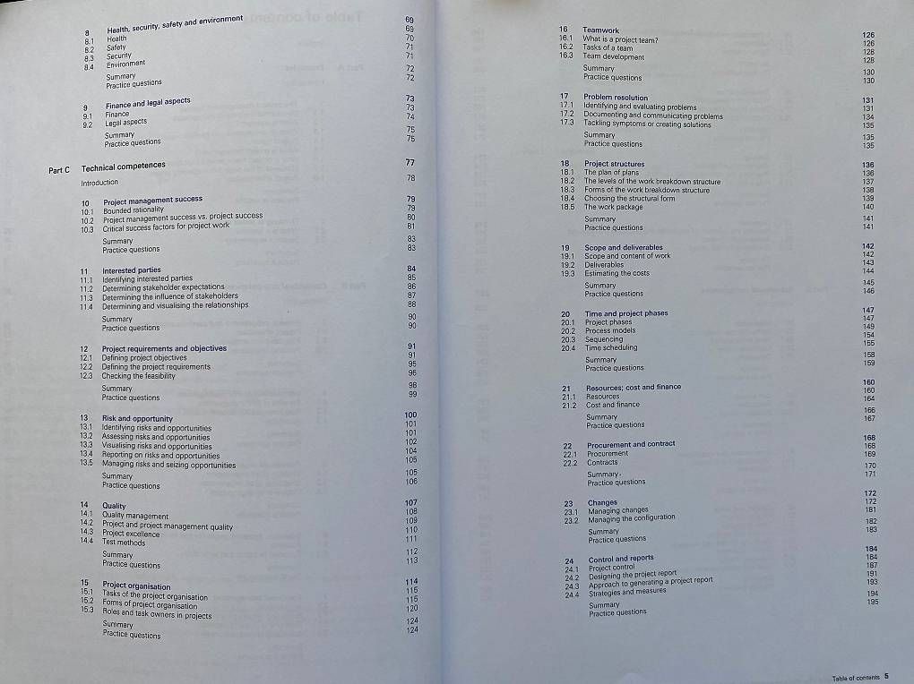 Libri: Project management - Certification IPMA Levels D and C – Usato da Zürich venduto da Pascal_2bzx 2