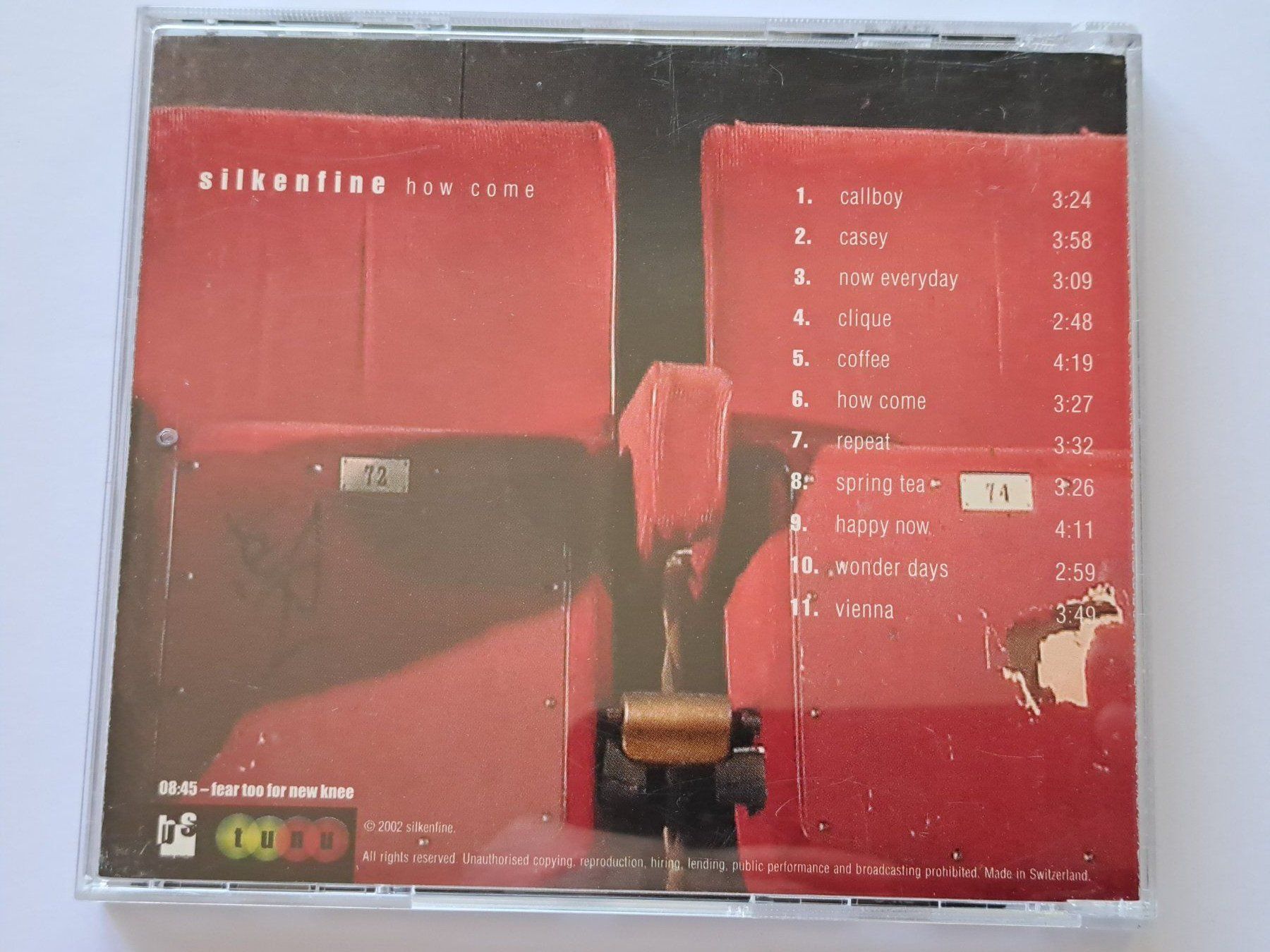 CDs: Cd Silkenfine - How Come ( Alt.  Rock CH ) – Gebraucht aus Pully von bro_n52j 1