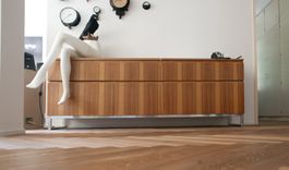 Spezialanfertigung HiFi-Möbel Mid Century Audiomöbel