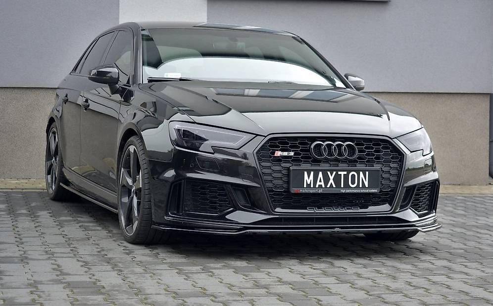 Audi Tutti pezzi di ricambio auto: Audi RS3 8V Facelift Frontspoiler Maxton V1 V2 V3 V4 – Nuovo e nell'imballaggio originale da Pfäffikon SZ venduto da Forcar 2
