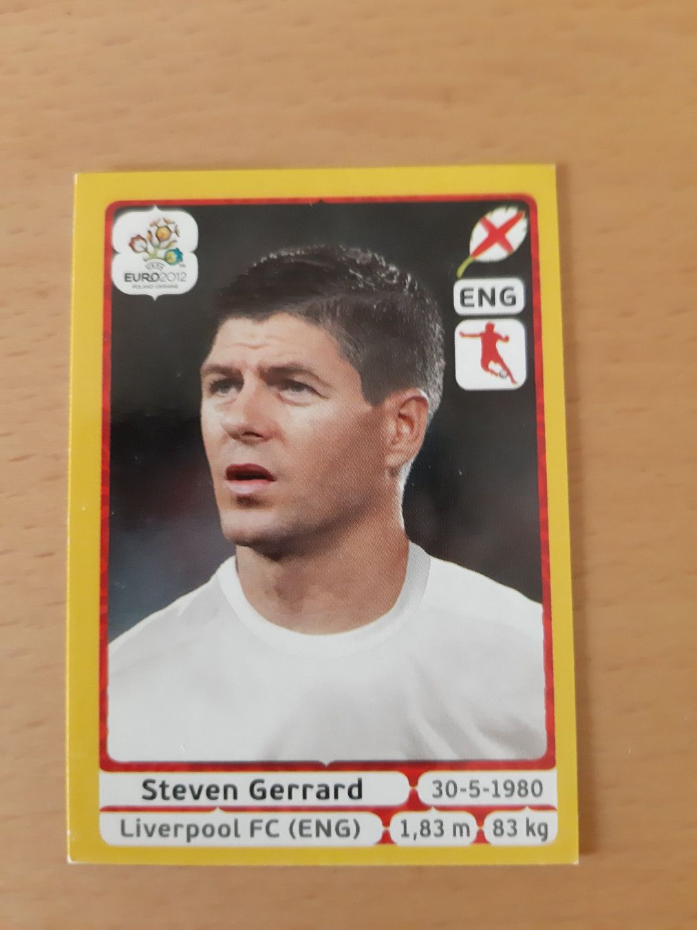 Panini Carte collezionabili: Panini EM 2012 Steven Gerrard ESP - Swiss Edition – Nuovo (secondo la descrizione) da Ittigen venduto da Footygol