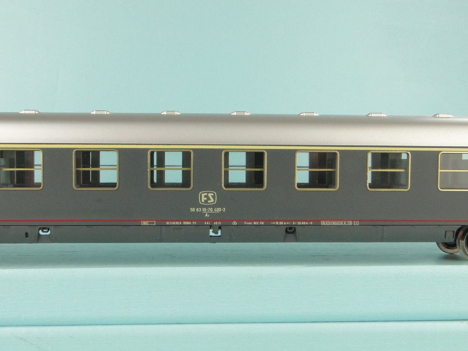 Rivarossi Modellini di ferrovie: Rivarossi H0 2574 FS 2 Kl – Usato da Bülach venduto da cann11 4