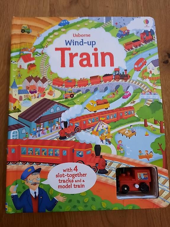 Giocattoli: Wind-up Train - Usborne - Children English Book – Usato da Belp venduto da lol_7fcm