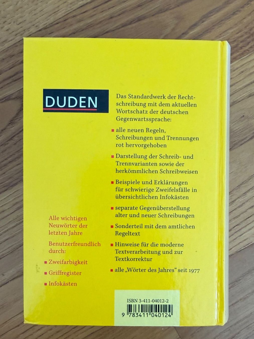 Libri: Duden Deutsch – Usato da Sissach venduto da laura.x4 1