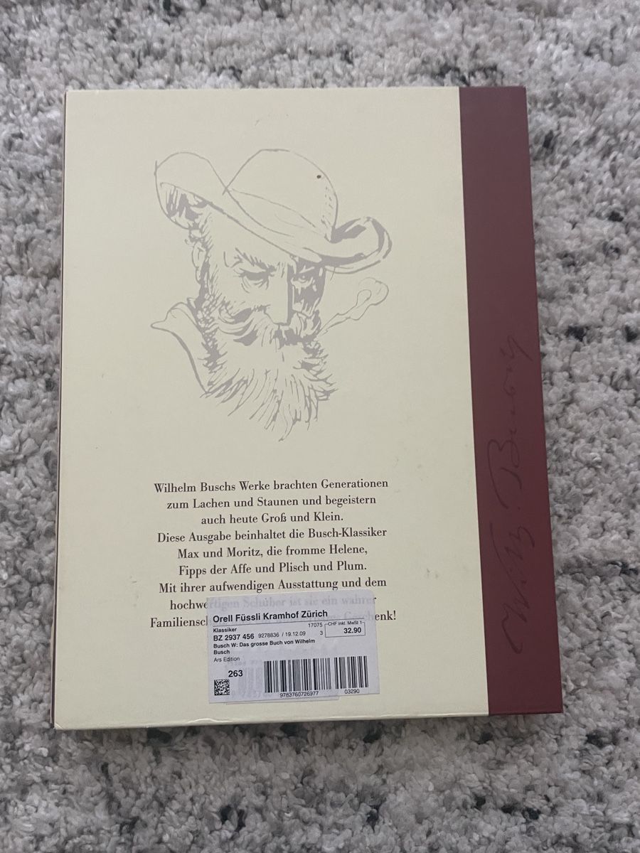 Bücher: Das grosse Buch von Wilhelm Busch – Gebraucht aus Thalwil von ana_d7qr 1