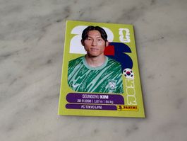 Panini FIFA Fussball WM 2026 Sticker Seunggyu Kim KOR 3