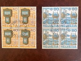 1979 Europa 4erblock ET-Stempel