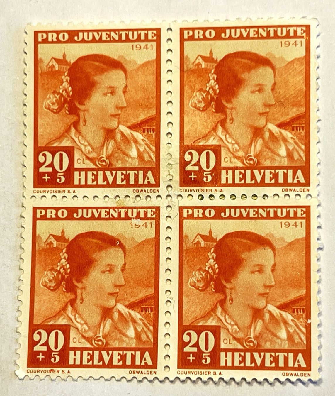 Tutti i francobolli: Pro Juventute 1941 - 4er Blocks – Nuovo (secondo la descrizione) da Oftringen venduto da vuc_frq6 1