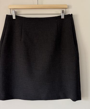 CAPPELLINI Rock Gr. 42/44 Anthrazit Business Rock Damen 