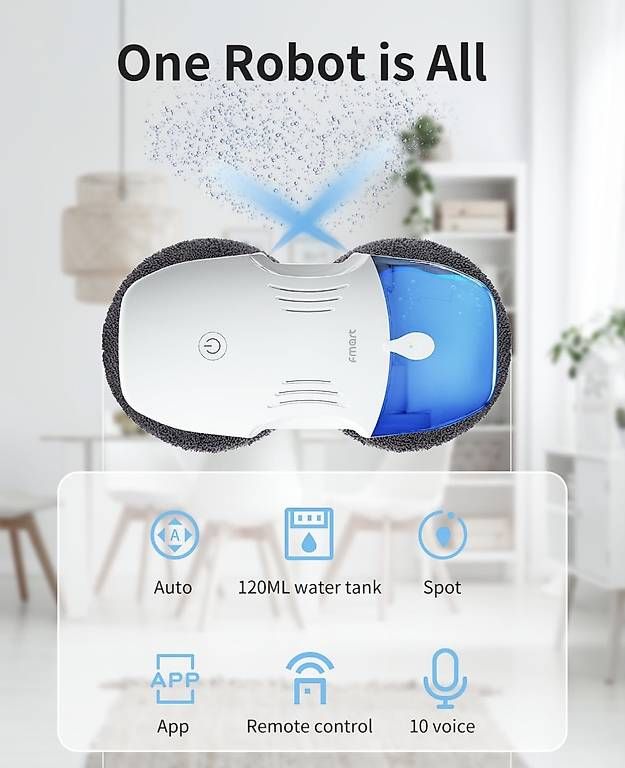 Altro per la casa: Fmart T10 Fensterreinigungsroboter – Usato da Röschenz venduto da esiemoen 1