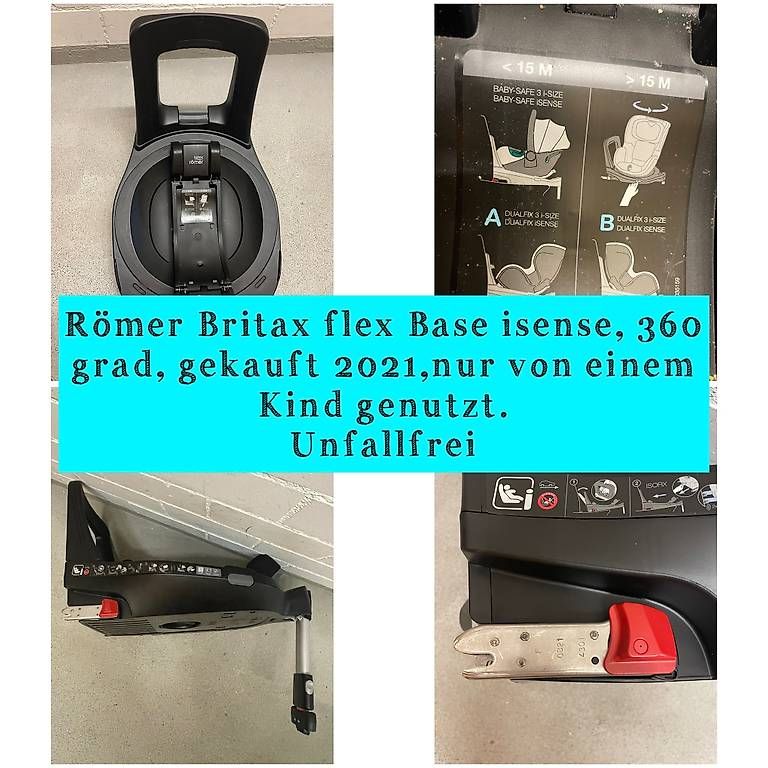 Seggiolini per auto: Britax Römer Set: FlexBase Isense, babysafe-Isense,Dualfix – Usato da Wettingen venduto da abm_5jss 1
