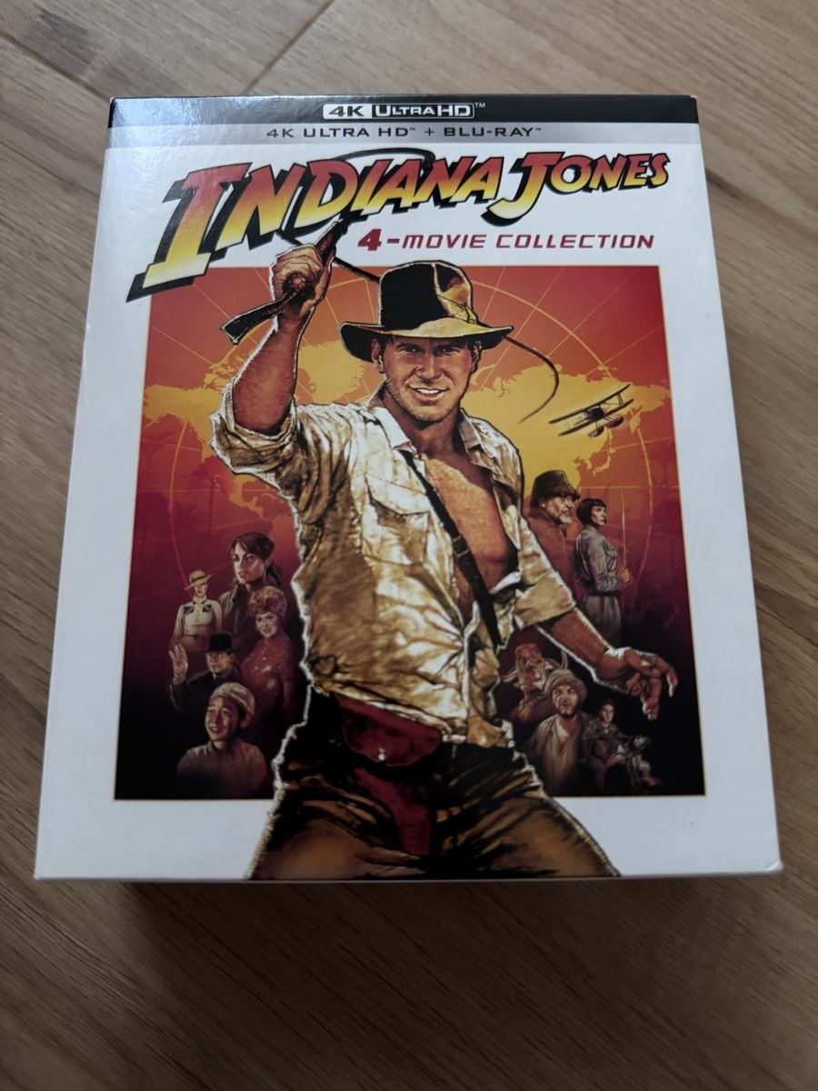 Tutti i DVDs: Indiana Jones Collection 4K UHD Blu-ray – Usato da Zug venduto da mrsru