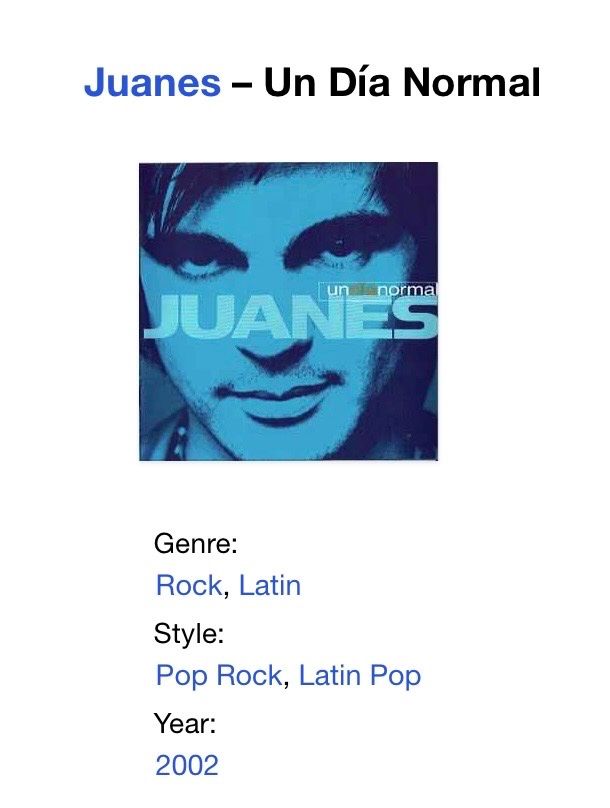 CDs: Juanes – Un Día Normal CD – Gebraucht aus Luzern von Lycka 2