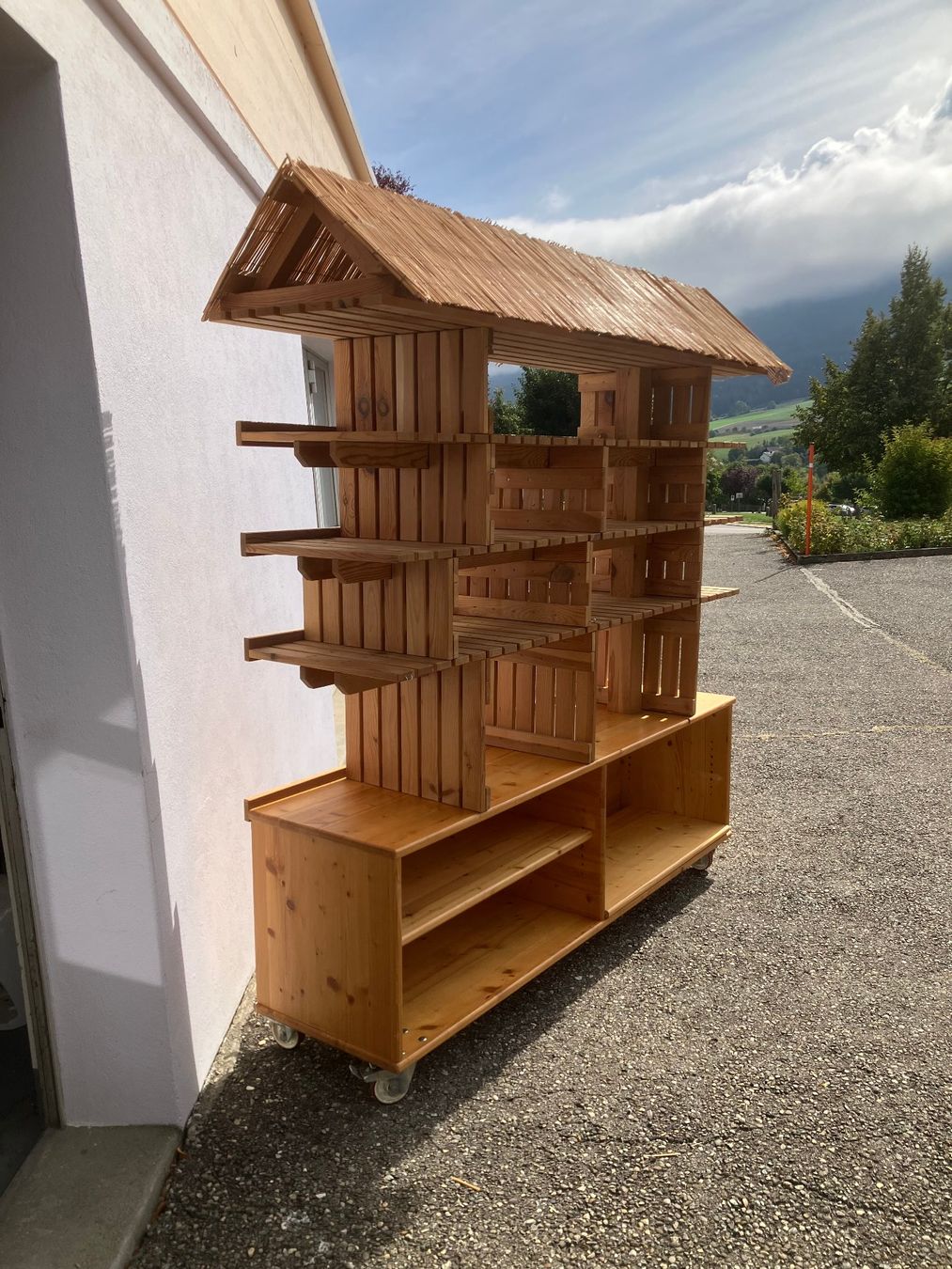 Scaffali: Meuble en bois massif exceptionnel – Usato da Tavannes venduto da dada017 3