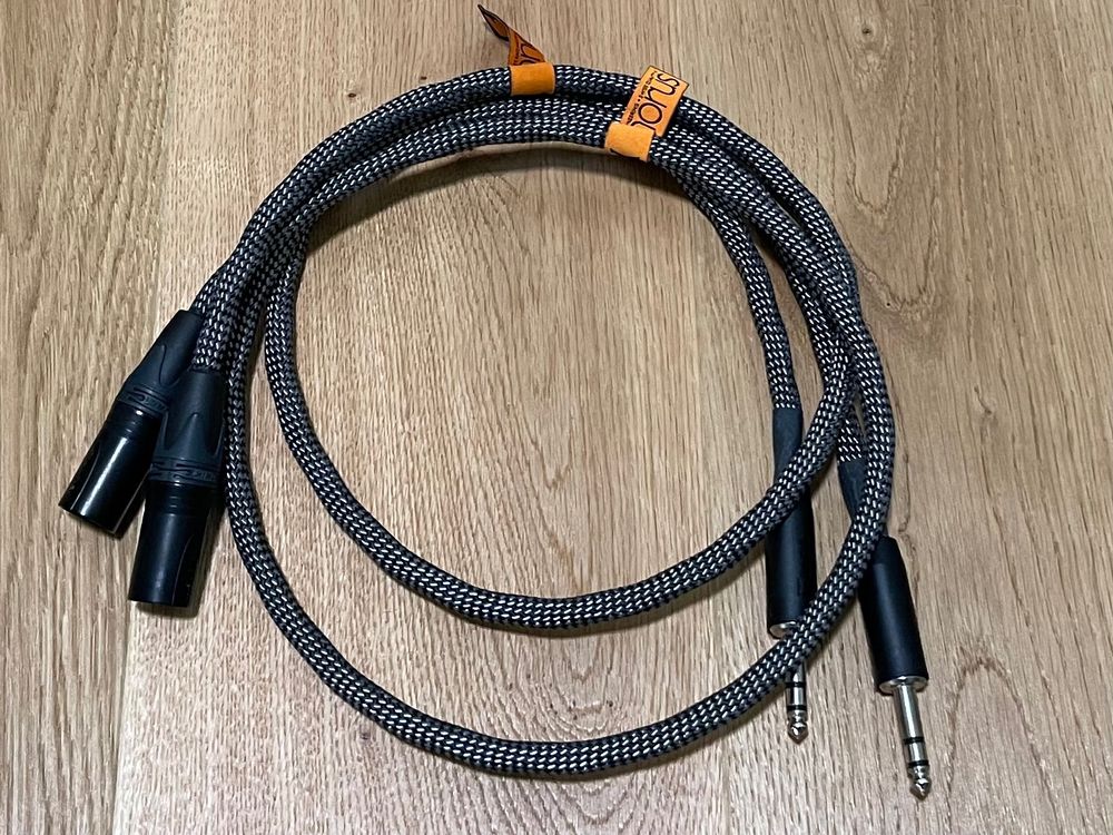 2x Vovox sonorus direct S 1.0 m TRS auf XLR male (Gebraucht) in ...