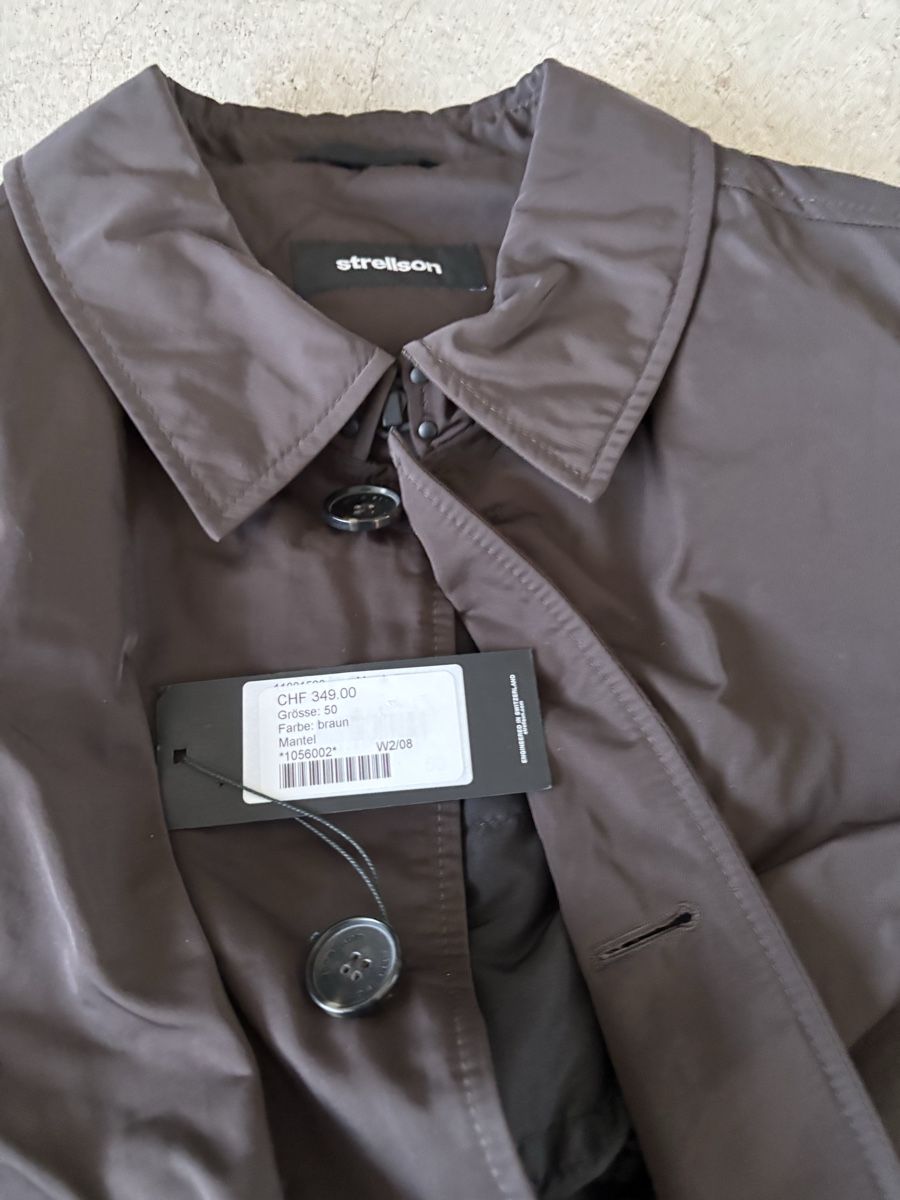 Strellson Cappotti: Herren Strellson Mantel Gr.50 – Nuovo e nell'imballaggio originale da Emmen venduto da H.Bettina 2