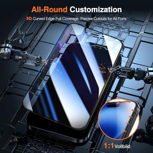 Gläser: 2 Stück fu iPhone 15 16 Panzerglas Auto-Installation 0 – Neu und originalverpackt aus Hundwil von pak_7zvn 4