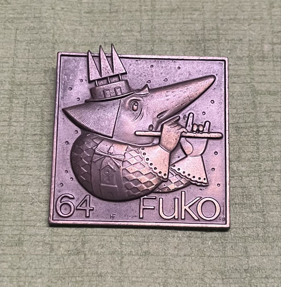 Placchette & Badge: FUKO Fasnachtsplakette 1964 – Usato da Itingen venduto da Bebbi6569