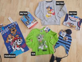 Paw Patrol Set, Gr. 98/104 neuwertig!