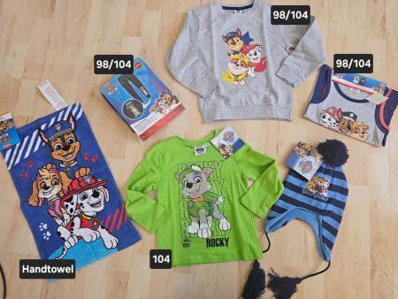 Paw Patrol Set, Gr. 98/104 neuwertig!