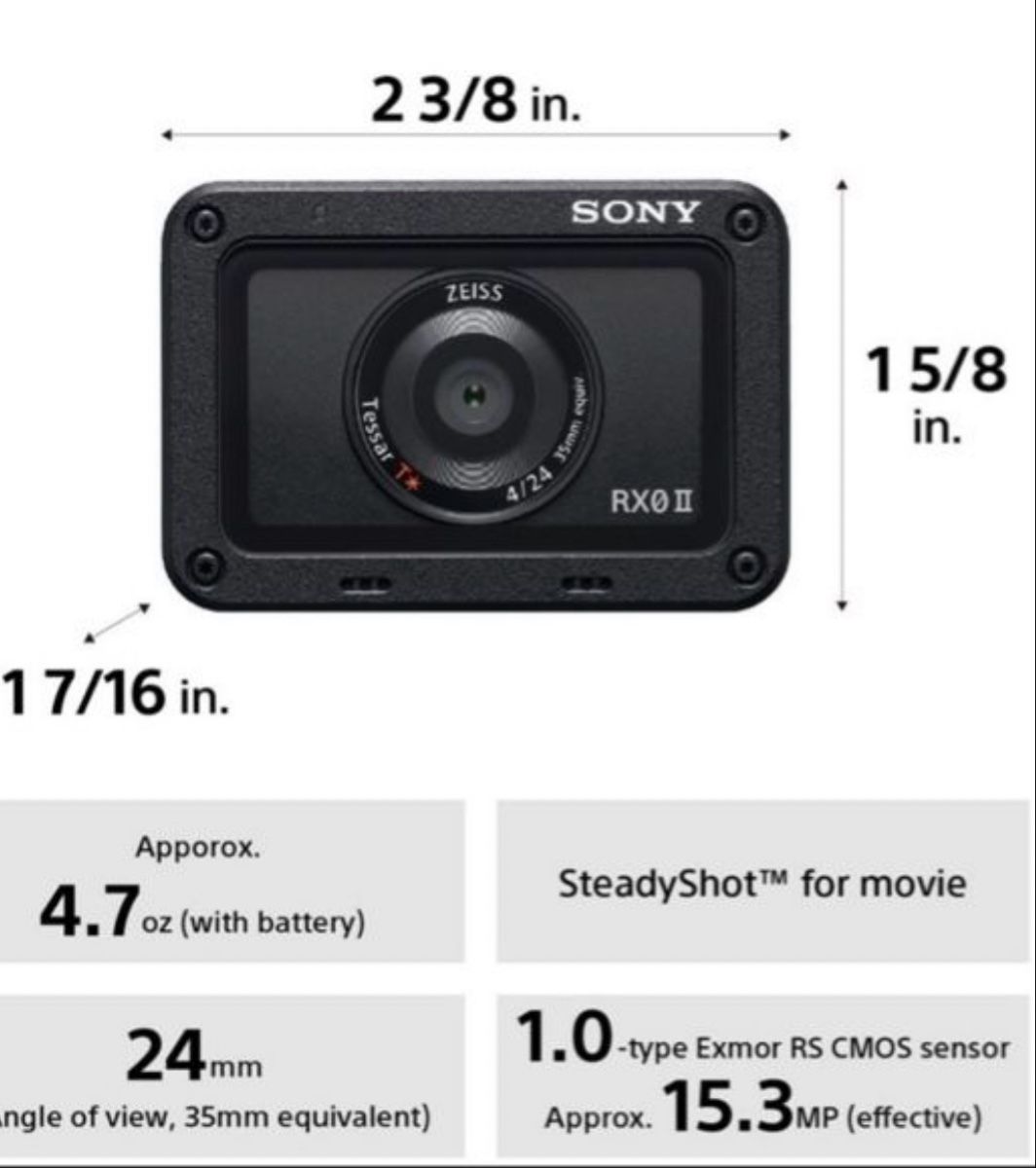 Sony Action Cam: Sony Rx0 ii Actioncamera – Neu (gemäss Beschreibung) aus Zürich von ste_5b52 7