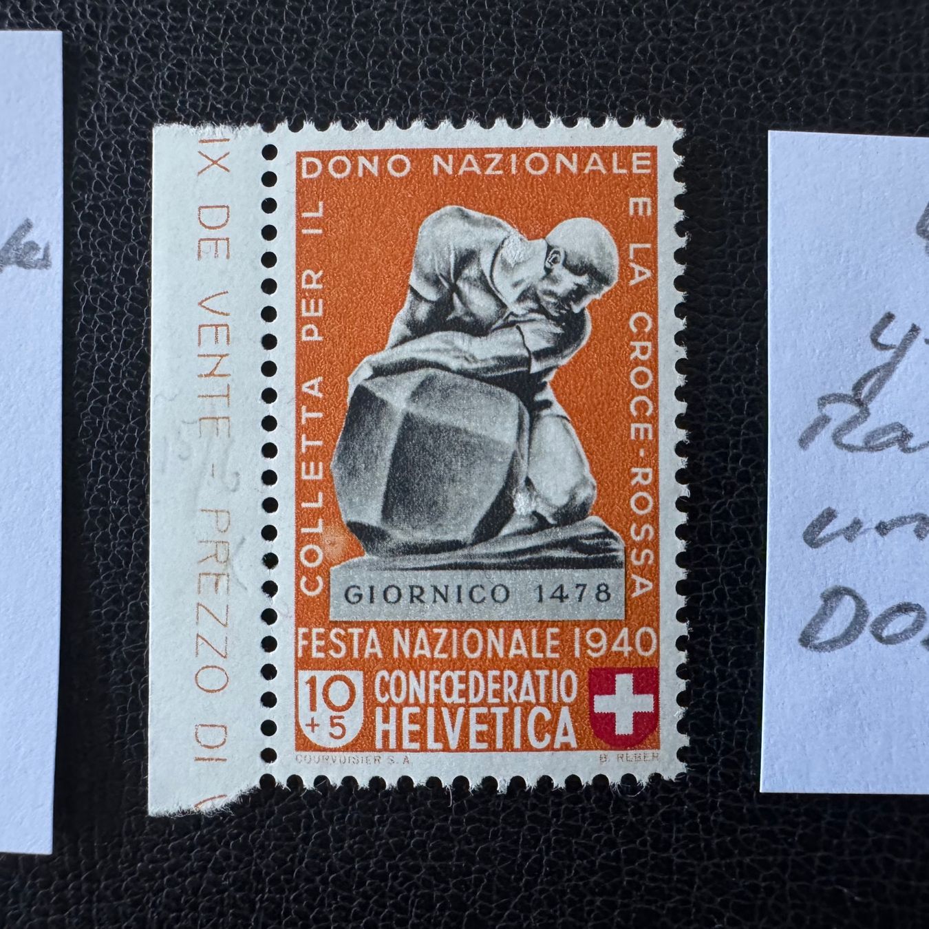 Tous les timbres: Pro Patria, 4 ABARTEN, postfrisch/gestempelt – D'occasion à Stallikon par HILDECH1 4