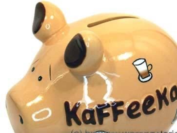 Spardosen: Sparschwein "Kaffeekasse" – Neu (gemäss Beschreibung) aus Veltheim AG von EVENT-LLS 1