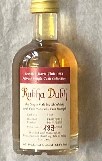 Arran Spirituosen: SINGLE MALT/SINGLE CASK MINIATUREN BRUICHLADDICH/ARRAN – Gebraucht aus Basel von lagavulin02 3