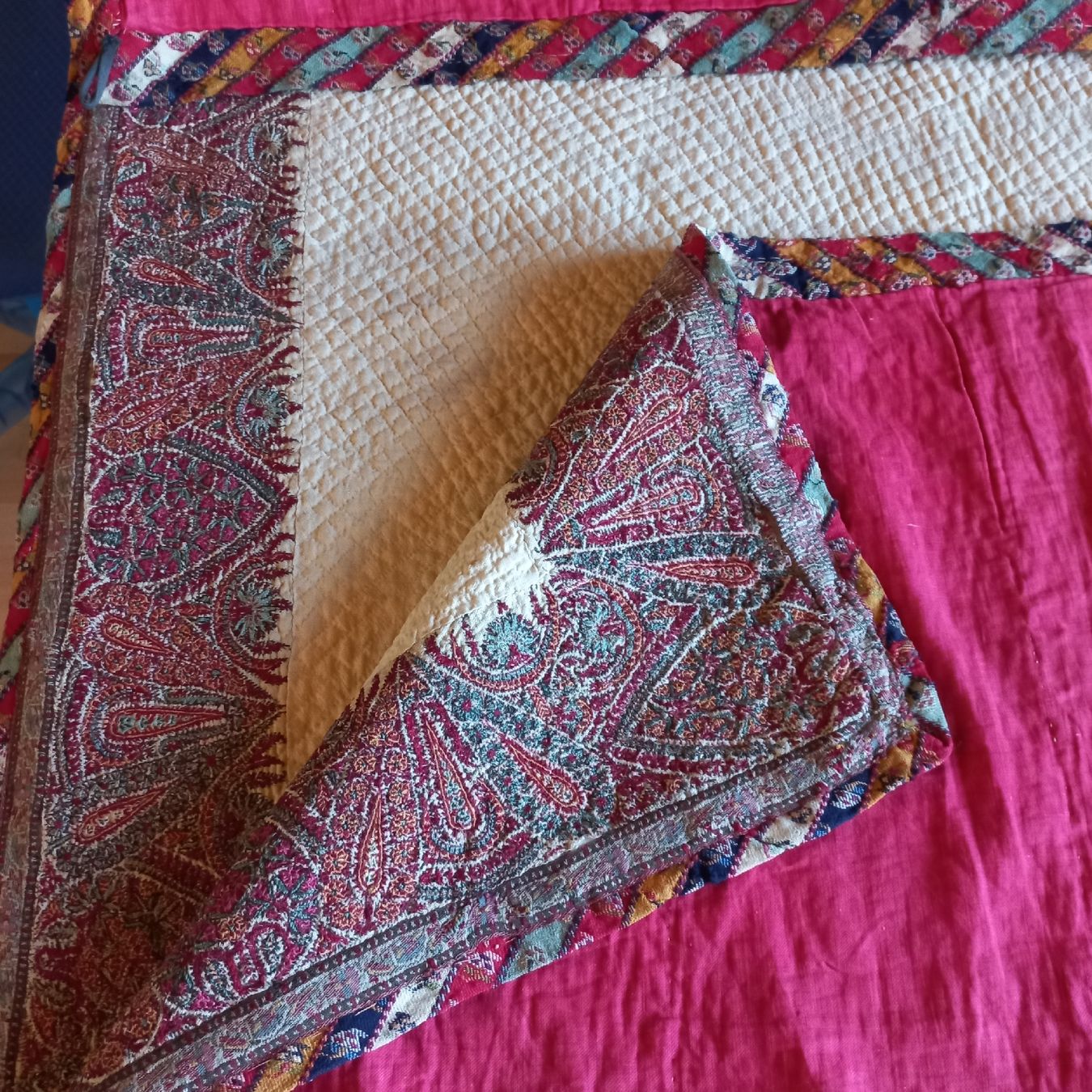 Stoffe: Antique Termeh Qajar plus que 120 ans. – Gebraucht aus Dompierre FR von fat_xth5 6