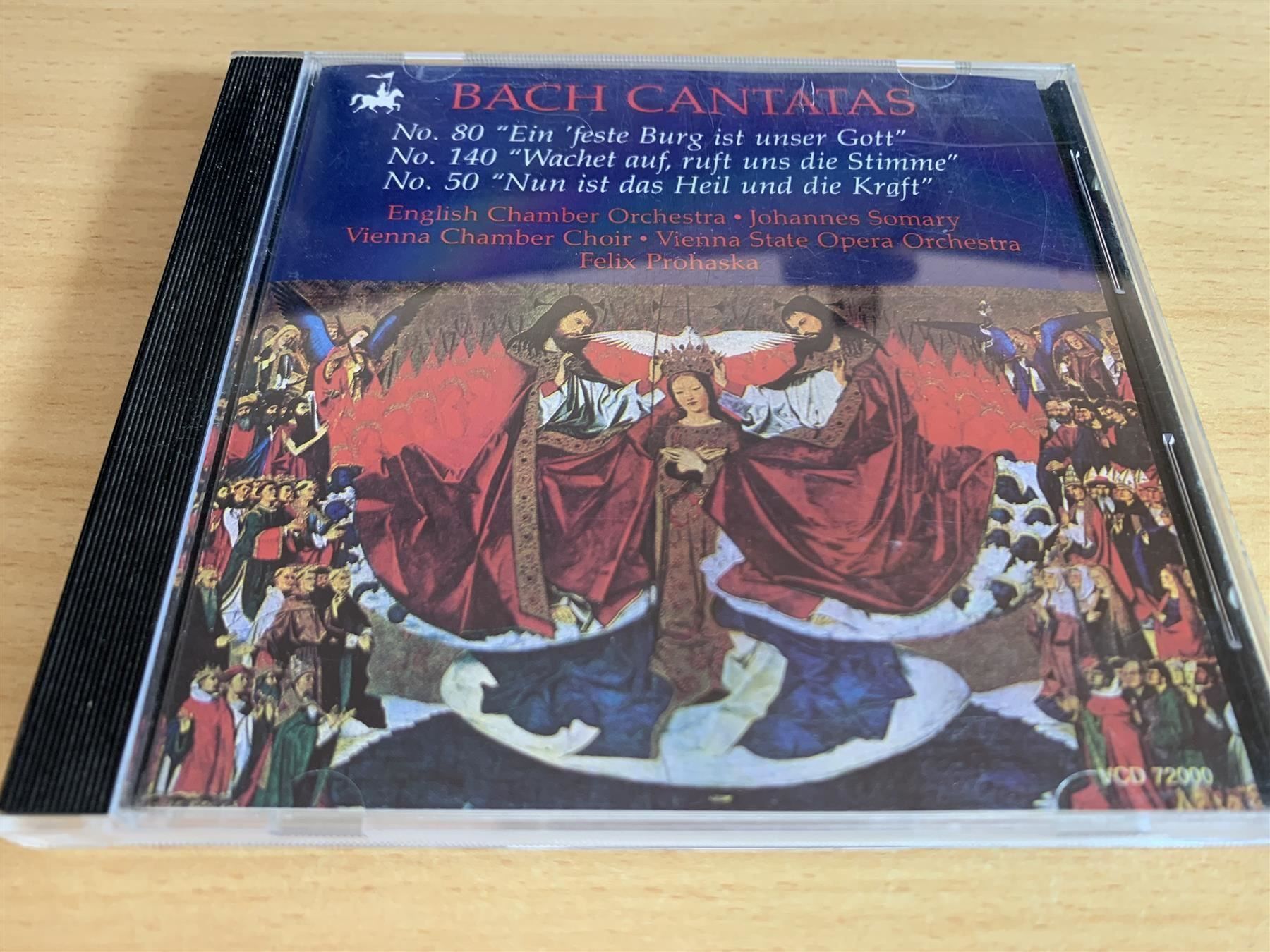 CD: Bach - Cantatas No. 80, 140, 50 – Usato da Rikon im Tösstal venduto da Alpenmutz