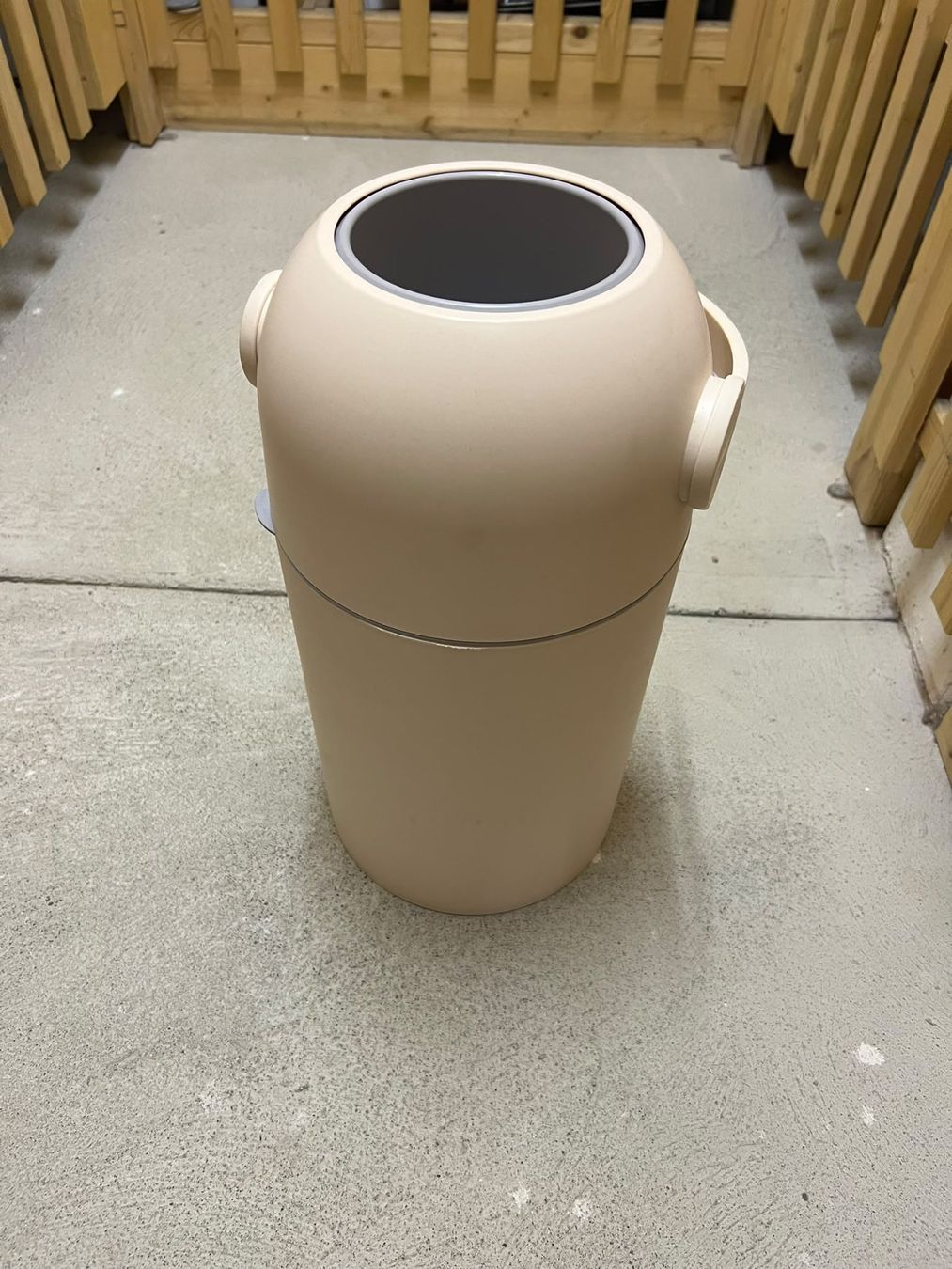 Cestini per rifiuti: Magic-Windeleimer Dropy von Nattou,  beige – Usato da Bassersdorf venduto da sammelfloh 3