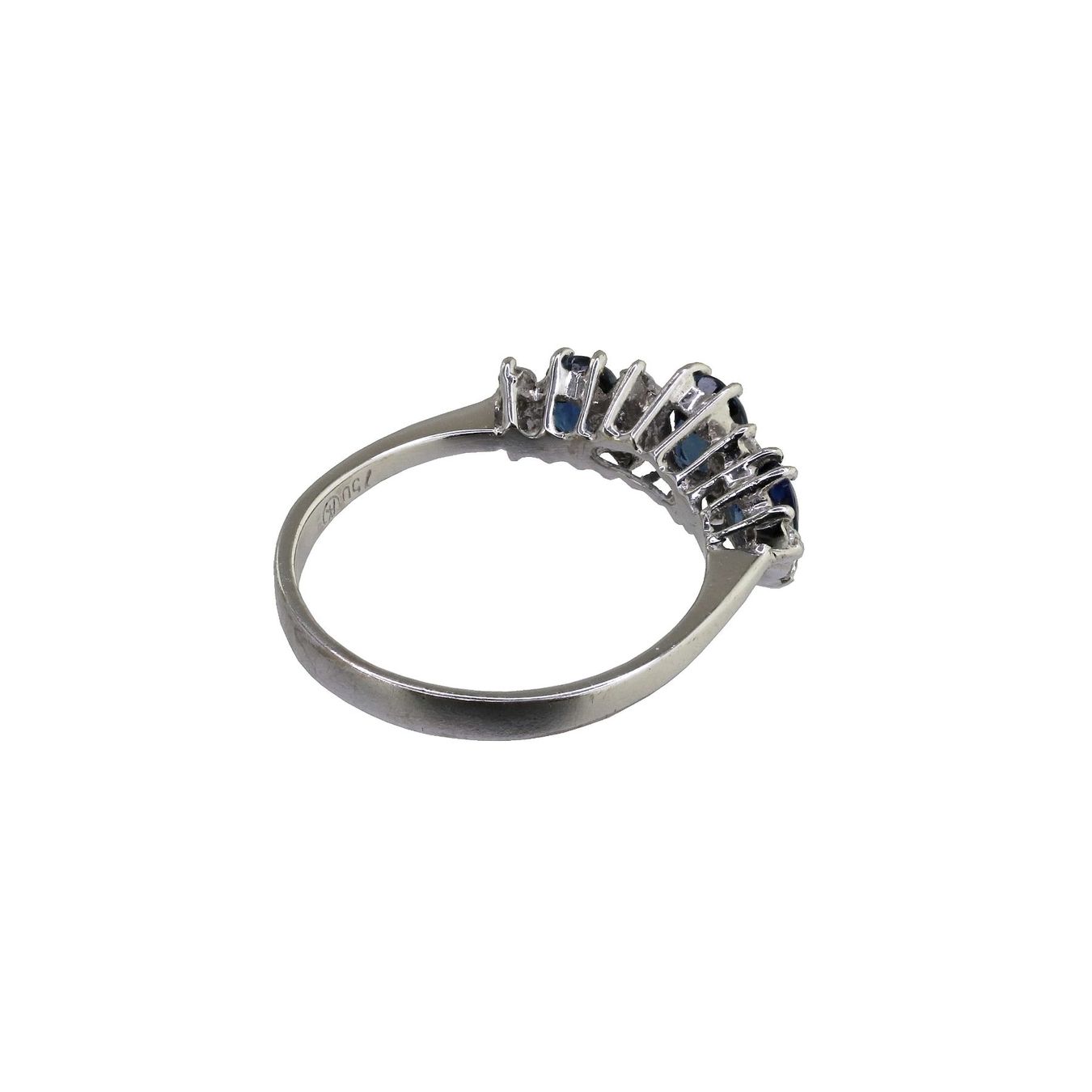 Anelli: Saphir Diamant Ring, A Kurz – Usato da Zürich venduto da Vintage-Jewellery 4