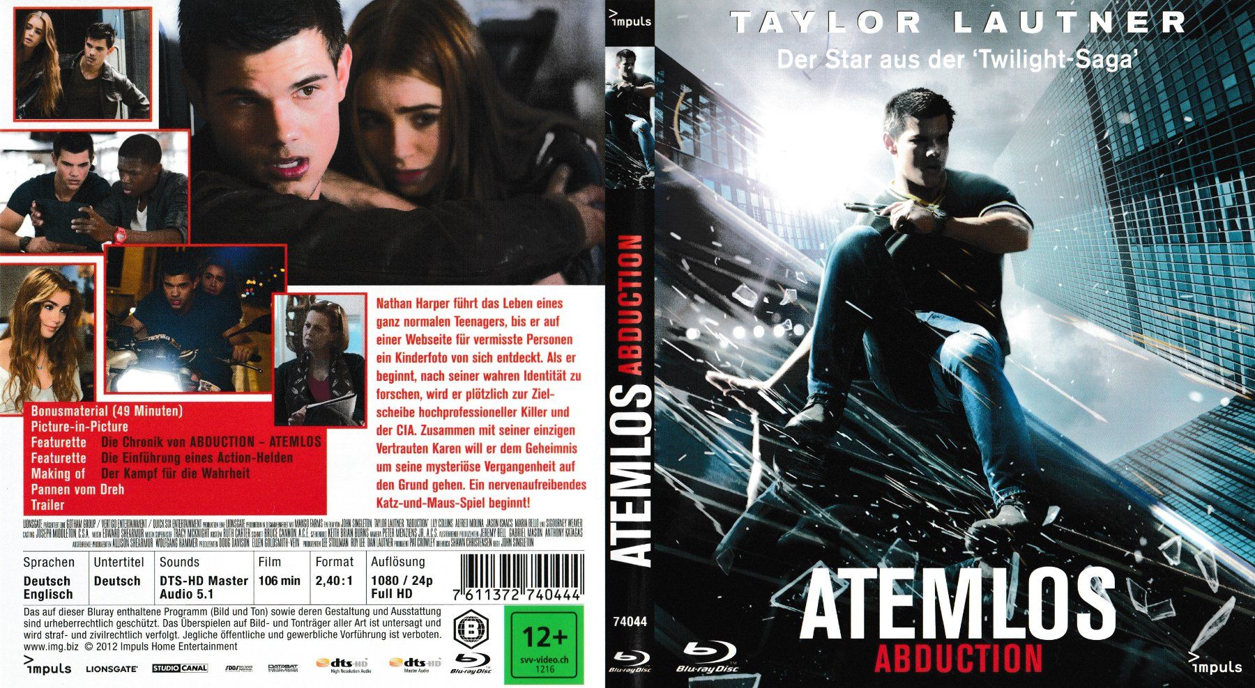 Tutti i DVDs: Blu-Ray - Atemlos – Usato da Langnau am Albis venduto da MediaRescuerKeLoX