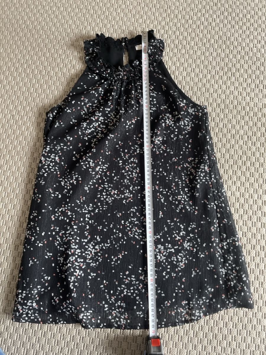 Esprit Top: Sommer-Top mit Punkte-Muster, Esprit, XS – Usato da Solothurn venduto da Bobesch08 6