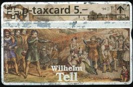 Taxcard 403L_41389 Wilhelm Tell, 2. Qualität