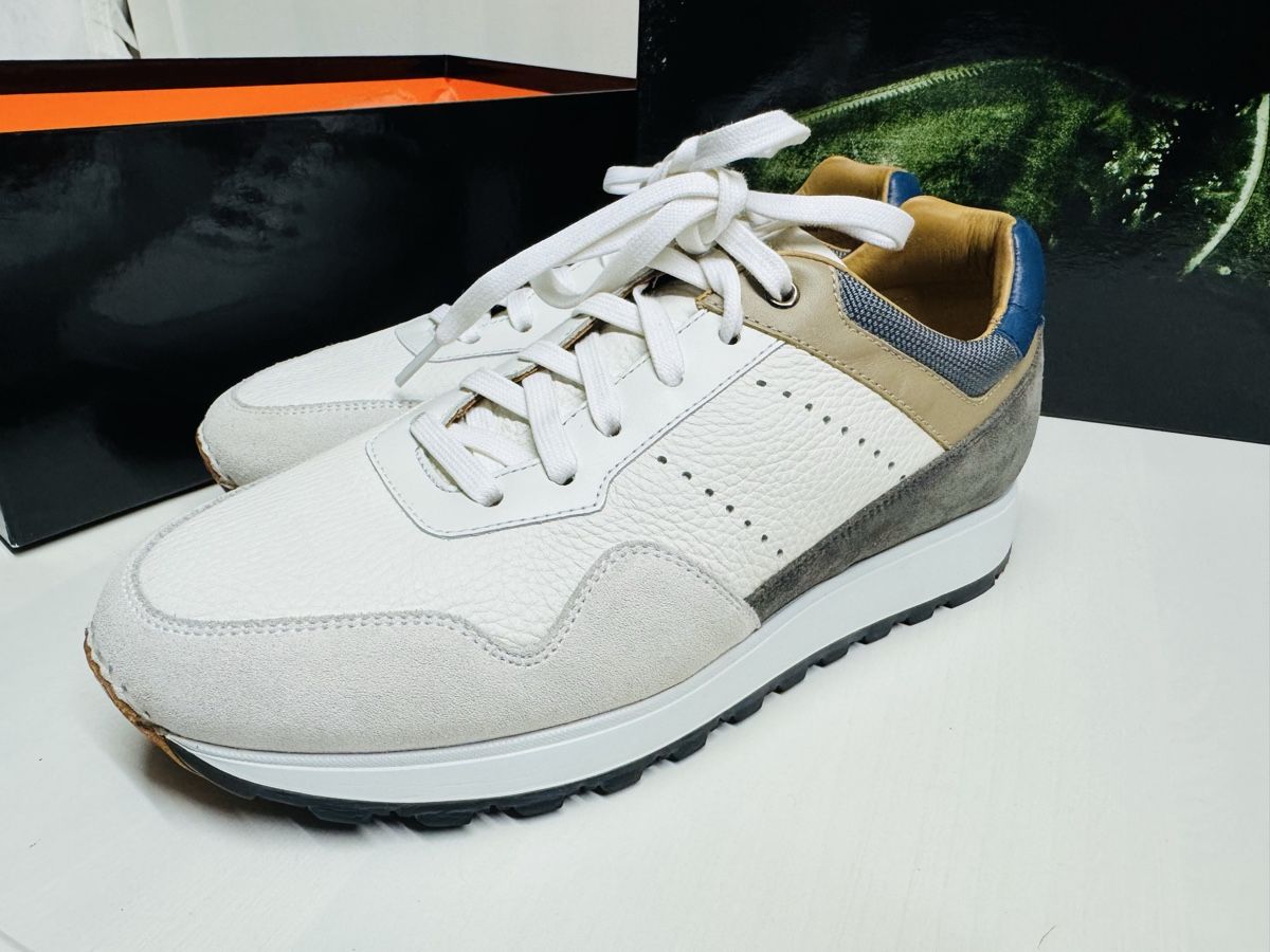 Scarpe da uomo: Baskets MAGNANNI blanches élégantes pointure 40 – Nuovo e nell'imballaggio originale da Brügg BE venduto da Goob 2