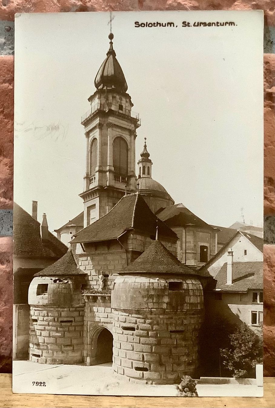Cartoline postali: ST. URSENTURM mit Baseltor - St. Ursen Kathedrale Solothurn – Usato da Root venduto da ENGLAND-TREASURES