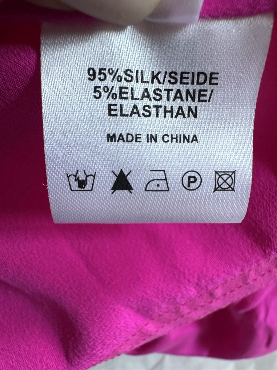 Kleider: Robe JADICTED magenta, taille S, soie elastan – Neu (gemäss Beschreibung) aus Morges von sandy069 6