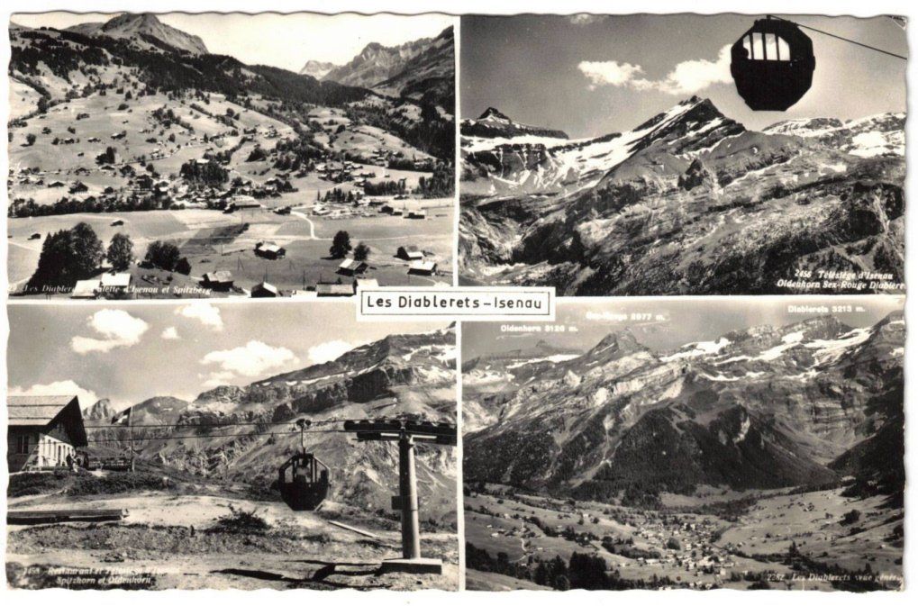 Cartes postales: Les Diablerets - 4 Bild AK Isenau – D'occasion à Binningen par Mountainrider