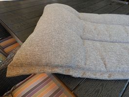 HOCHLEHNE GARTENKISSE 68 LANG, 44 CM SITZ, DICK AUF OBEN GEP