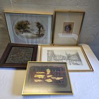 Top Konvolut 5 Bilder versch. Motive und Techniken