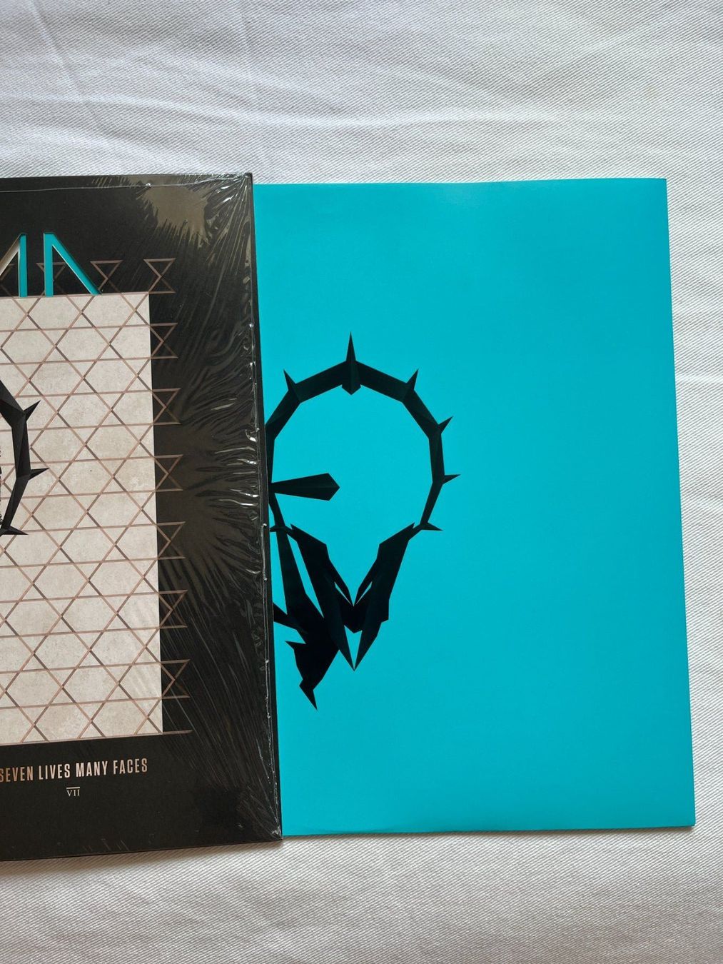 Schallplatten: Enigma -  Seven Lives, Many Faces Vinyl LP Blue – Gebraucht aus Effretikon von ChrisLamberger 2