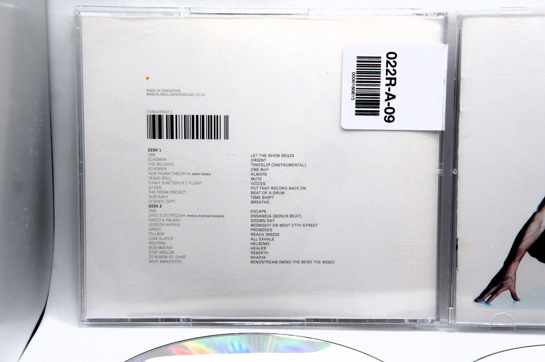 CD: 2 CD Danny Howells: Nubreed Global Underground Singapore CD – Usato da Ernetschwil venduto da luisvonerni 1