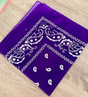 BANDANA MIT PAISLEY  PRINT, VIOLETT NEU