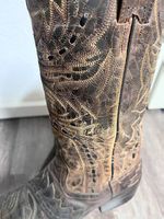 Westernboots Western Stiefel Echtleder, neuwertig