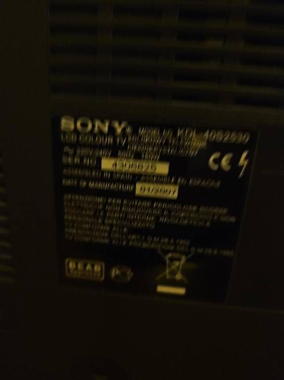 Fernseher: TV Sony – Gebraucht aus Fribourg von Hiver14 4