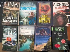 8 Thriller - Charlotte Link, Andreas Franz u.a.